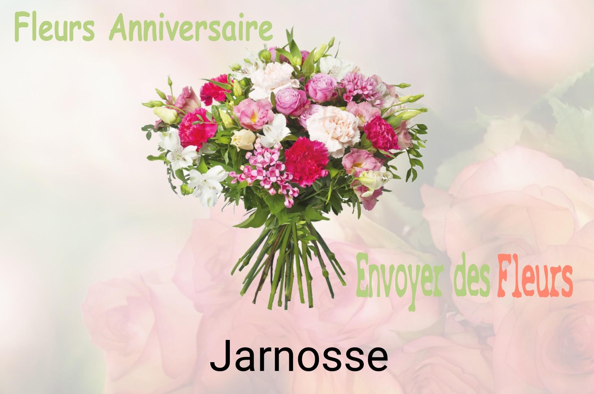 Bouquet de fleurs d’anniversaire livré à Jarnosse
